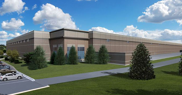 Rendering of future Leonardo DRS facility in Wisconsin